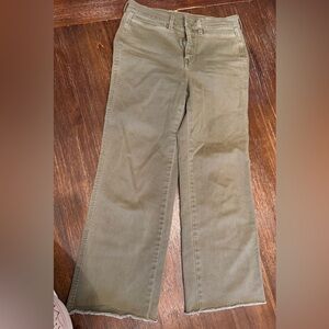 AYR The Special Sauce Olive green Wide-Leg Jeans